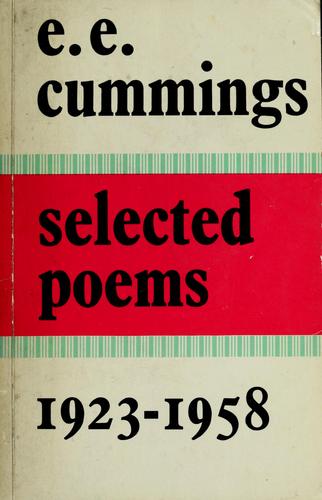 E. E. Cummings: Selected poems, 1923-1958 (1960, Faber and Faber)