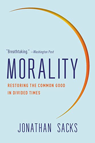 Jonathan Sacks: Morality (Paperback, 2022, Basic Books)