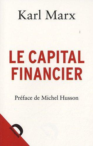 Le capital financier (French language, 2012)
