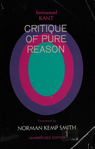 A Critique of Pure Reason (Hardcover, 1979, Dutton Adult)
