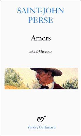 Saint-John Perse: Amers (French language, 1970, Gallimard)