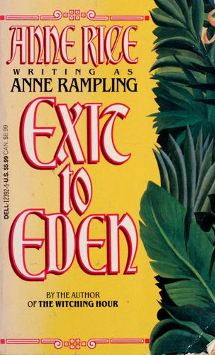 Anne Rice: Exit to Eden (1989, Dell)