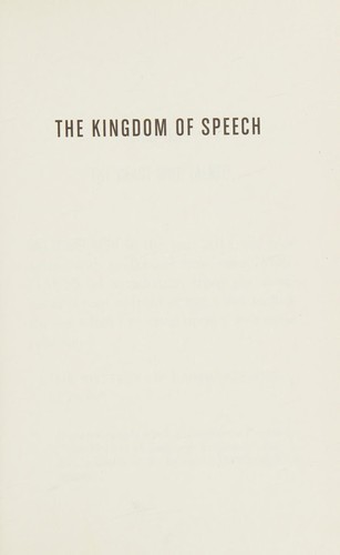 The kingdom of speech (2016)