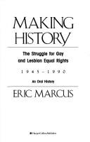 Eric Marcus: Making history (1992, HarperCollins Publishers)