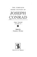 Joseph Conrad: The Complete Short Fiction of Joseph Conrad (Hardcover, 1993, Ecco Press)