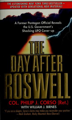 The day after Roswell (1998, Pocket Books)