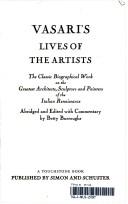 Giorgio Vasari: Vasari's Lives of the Artists (Paperback, 1967, Touchstone)