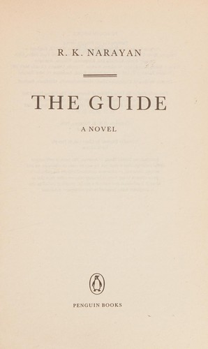 R.K. Narayan: The guide (Paperback, 1988, Penguin Books)