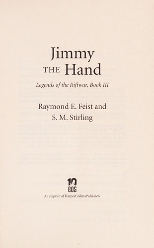 Jimmy the Hand (Paperback, 2008, Eos)