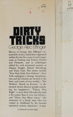 George Alec Effinger: Dirty tricks (1978, Doubleday)