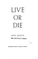 Live or Die (1970, Houghton Mifflin (P))