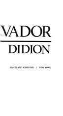 Joan Didion: Salvador (1982, Simon and Schuster)