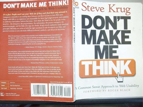 Steve Krug: Don't make me think! (2000, Que)