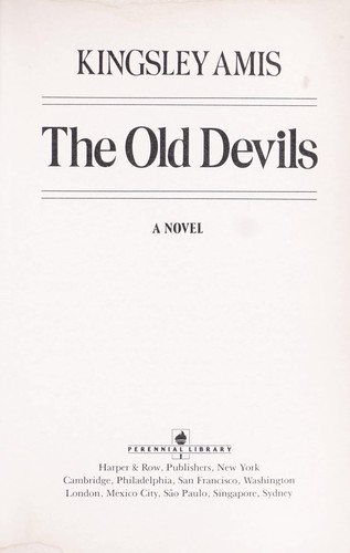Kingsley Amis: The old devils (1988, Perennial Library)