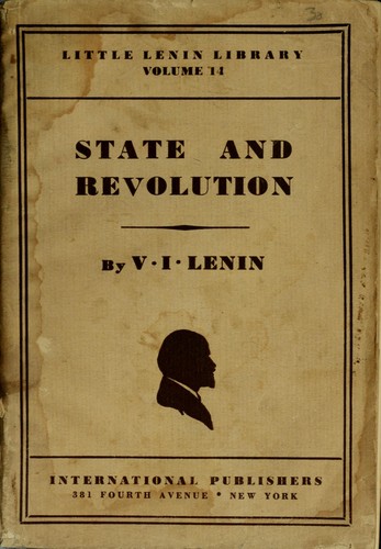 Vladimir Ilich Lenin: State and revolution (1935, International publishers)