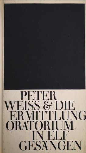 Die Ermittlung (Hardcover, German language, 1965, Bertelsmann Lesering)
