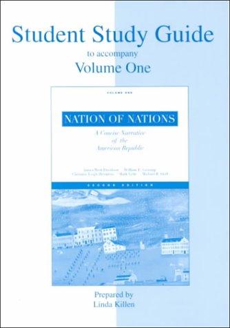 James West Davidson: Nation of Nations (Paperback, 1999, Mcgraw-Hill College)