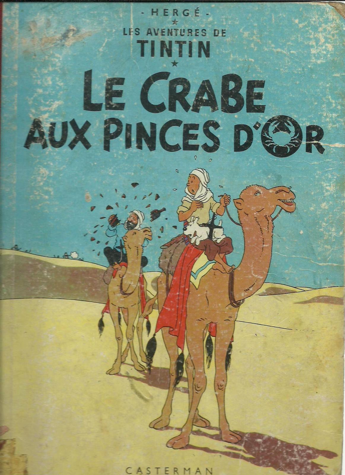 Le Crabe aux pinces d'or (French language, 1947, Casterman)