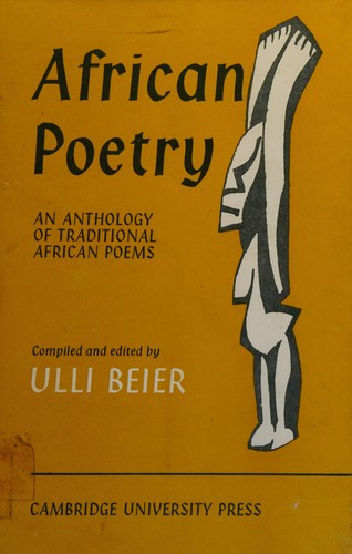 Ulli Beier: African Poetry (Paperback, Cambridge University Press)
