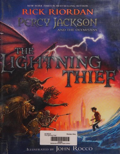 Rick Riordan: The lightning thief (2018, Disney-Hyperion)