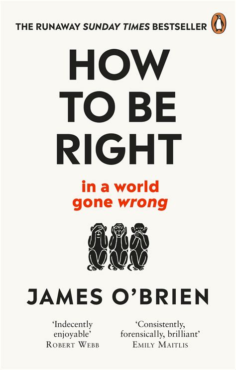 How to Be Right (2018, Ebury Publishing)
