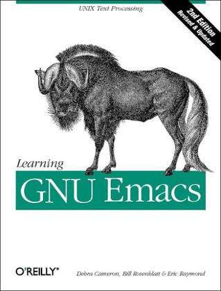 Debra Cameron: Learning GNU Emacs (Paperback, 1991, O’Reilly & Associates)