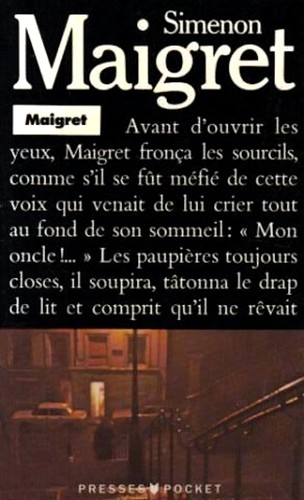 Georges Simenon: Maigret (Paperback, French language, 1990, Presses Pocket)