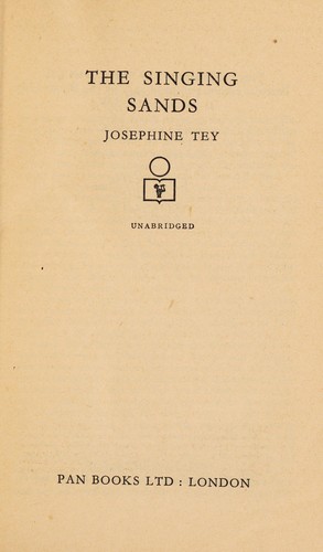 Josephine Tey: The singing sands (1983, Garland)
