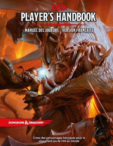 Gary Gygax: D&D Player's Handbook (Hardcover, French language, 2017, Gale Force Nine)