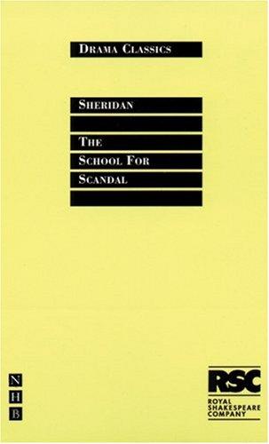 Richard Brinsley Sheridan: School for Scandal (Paperback, 1999, Nick Hern Books)
