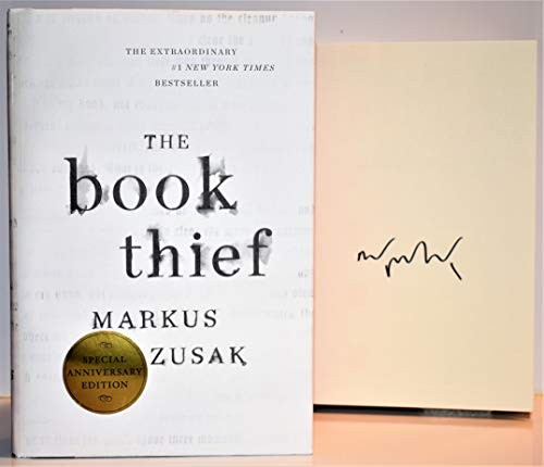 The Book Thief by Markus Zusak  SIGNED COPY (Hardcover, 2016, Random House)