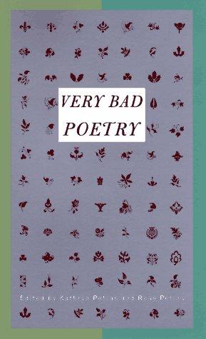 Ross Petras, Kathryn Petras: Very bad poetry (1997, Vintage Books)