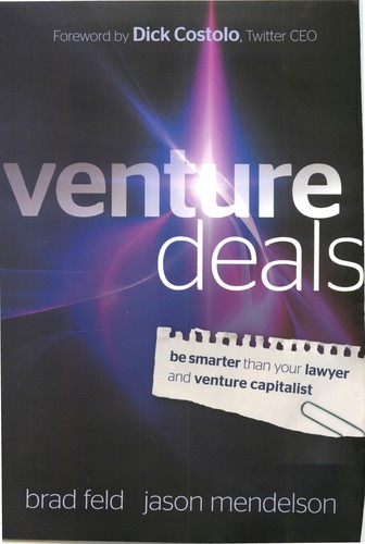 Venture deals (EBook, 2013, Wiley)