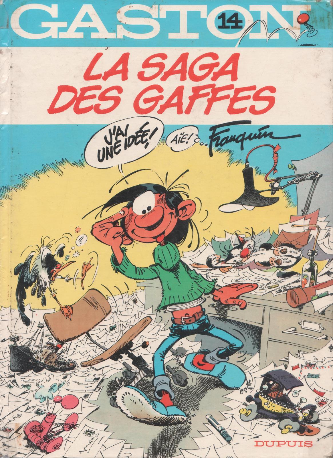 André Franquin: Gaston - La saga des gaffes (French language)