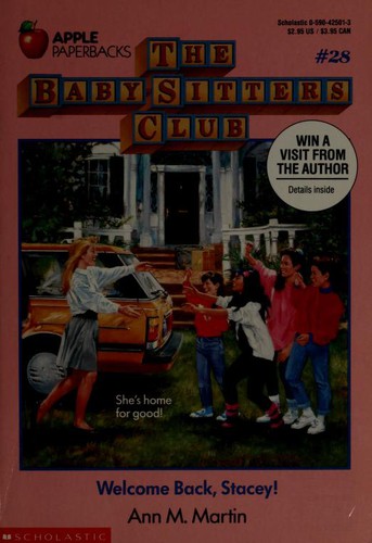 Ann M. Martin: Welcome Back, Stacey (The Baby-Sitters Club #28) (1989, Scholastic)