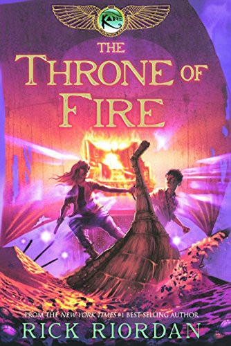 Rick Riordan: The Throne of Fire (Hardcover, 2012, Turtleback)