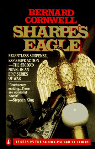 Bernard Cornwell: Sharpe's eagle (1987, Penguin Books)