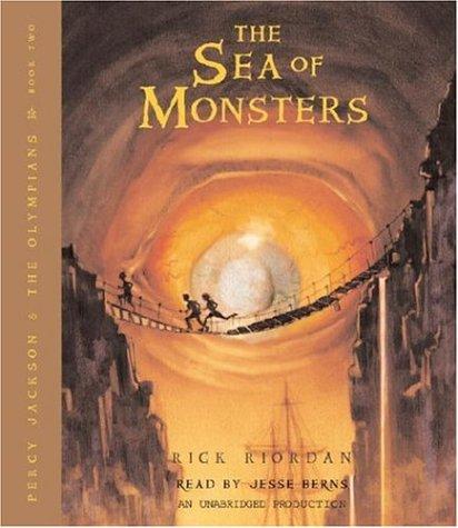 Rick Riordan: The Sea of Monsters (Percy Jackson and the Olympians, Book 2) (AudiobookFormat, Listening Library (Audio))