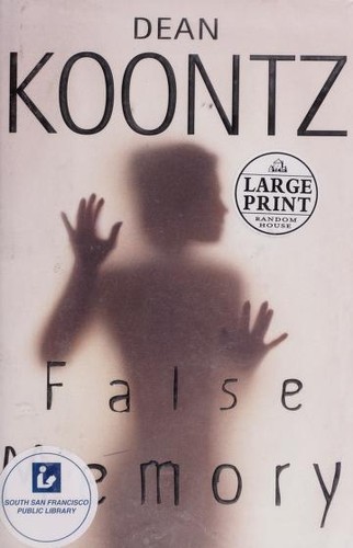 False memory (2000, Random House Large Print)