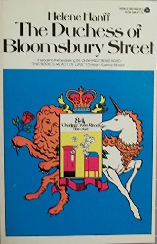 Helene Hanff: The Duchess of Bloomsbury Street (1976, Avon)