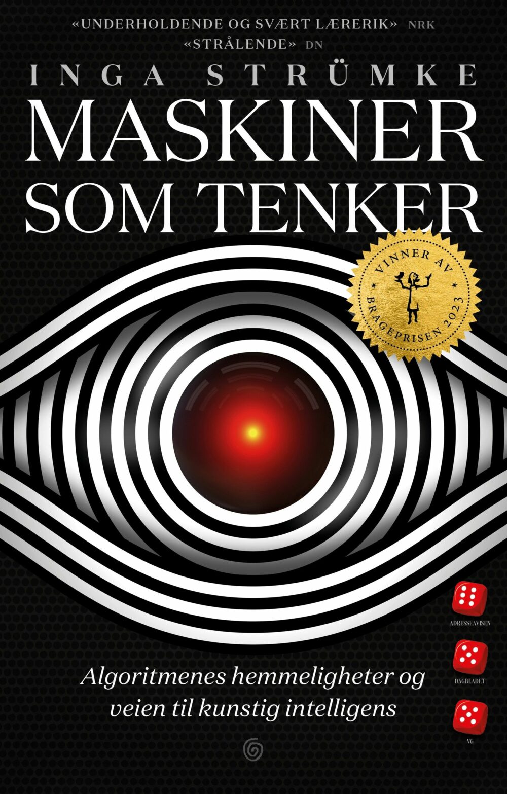 Inga Strümke: Maskiner som tenker (Hardcover, Norwegian language, Kagge Forlag)