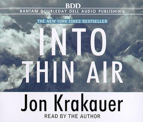 Jon Krakauer: Into Thin Air (AudiobookFormat, 1998, Random House Audio)