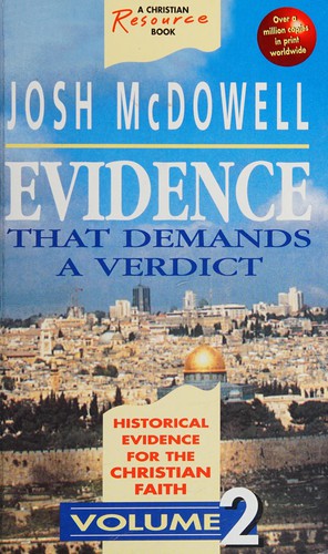 Josh McDowell: Evidence That Demands a Verdict (Paperback, 1998, SP Trust)