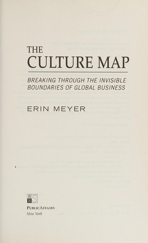 The Culture Map (Hardcover, 2014, PublicAffairs)