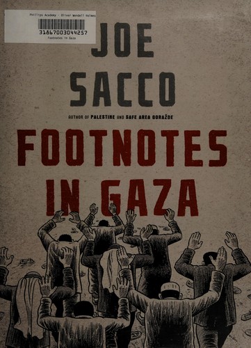 Footnotes in Gaza (2009, Metropolitan Books)