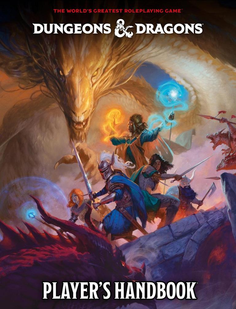 Ray Winninger, Jeremy Crawford, Christopher Perkins, James Wyatt, F. Wesley Schneider, Ben Petrisor, Makenzie De Armas: 2024 Player’s Handbook (Dungeons & Dragons Core Rulebook) (Hardcover, 2024, ‎ Wizards of the Coast)