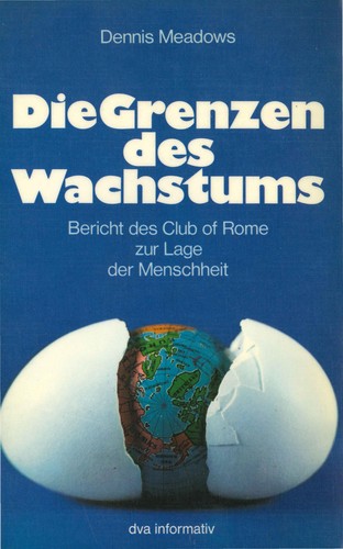 Die Grenzen des Wachstums (German language, 1972, Deutsche Verlags-Anstalt)