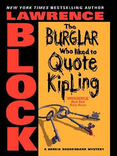 Lawrence Block: The Burglar Who Liked to Quote Kipling (EBook, 2005, HarperCollins)
