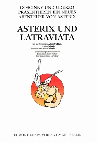 Asterix Und Latraviata (Hardcover, German language, 2001, Egmont EHAPA Verlag GmbH)