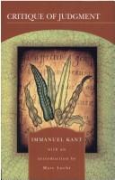 Immanuel Kant: Critique of Judgment (Paperback, 2005, Barnes & Noble)